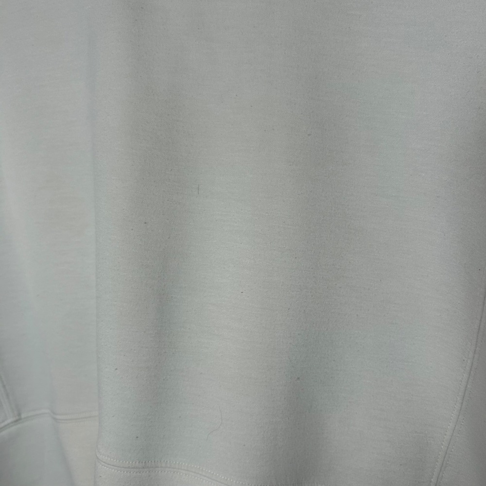 YPB Abercrombie & Fitch Sweatshirt Women Small White Cropped Crew Neck Active - Picture 4 of 5